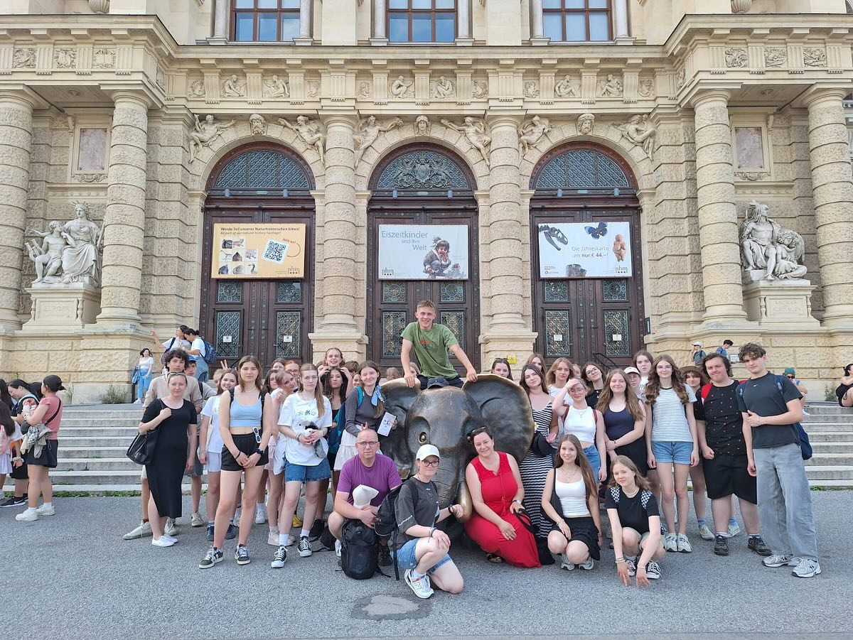 Uczniowie klasy 2b i 2g udali się do stolicy Austrii